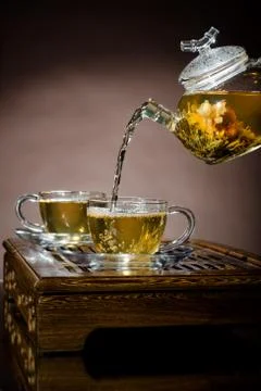 Tea service Stock-Fotos