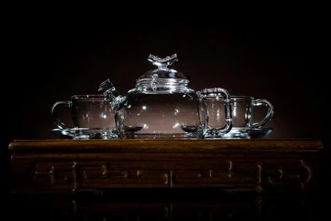 Tea service Foto stock
