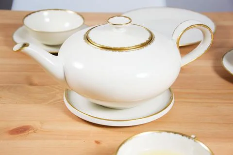 Tea service Stock Photos