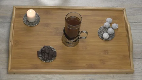 Tea Set Stock-Footage 97440370