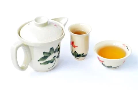 Tea set Stock Photos