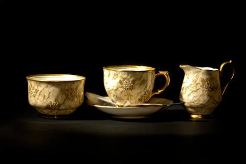 Tea set Stock Photos