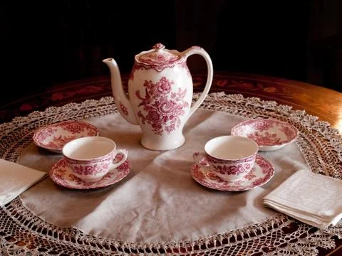 Tea set Stock Photos