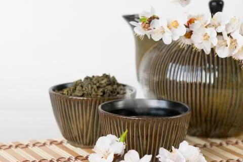 Tea set Stock Photos