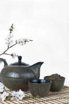 Tea set Stock Photos