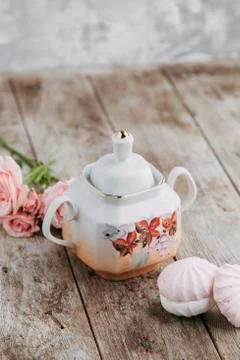 Tea set Stock Photos