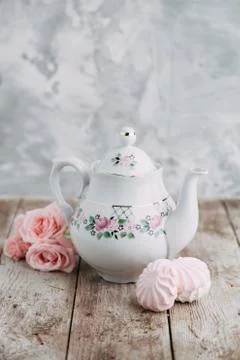 Tea set Stock Photos