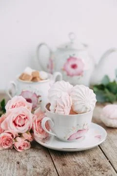 Tea set Stock Photos