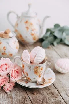 Tea set Stock Photos