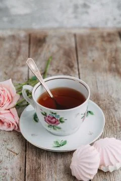 Tea set Stock Photos