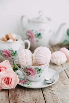 Tea set Stock Photos