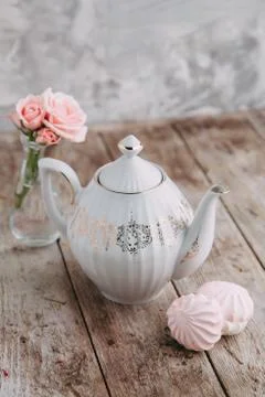 Tea set Stock Photos