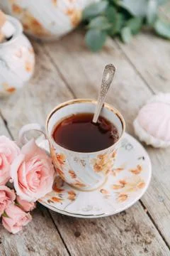 Tea set Stock Photos