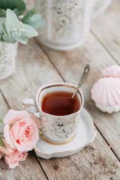 Tea set Stock Photos