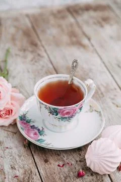 Tea set Stock Photos