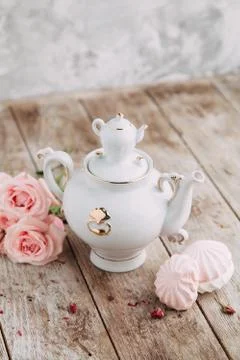 Tea set Stock Photos