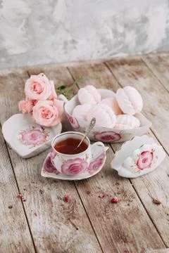 Tea set Stock Photos