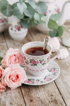 Tea set Stock Photos