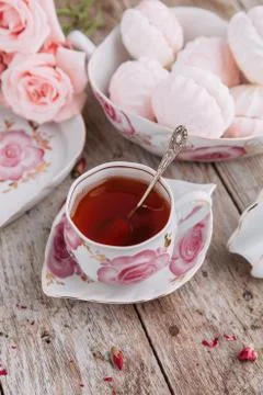 Tea set Stock Photos