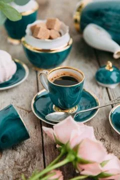 Tea set Stock Photos