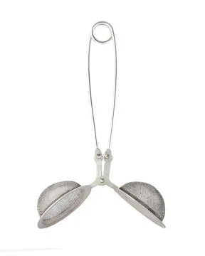 Tea sieve or strainer 스톡 사진