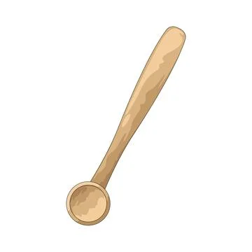 Tea spoon illustration Stock Illustration