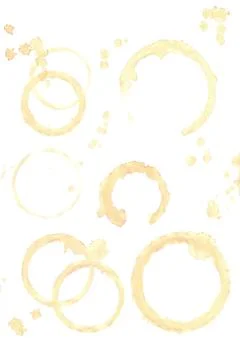 Tea stains Stock Photos