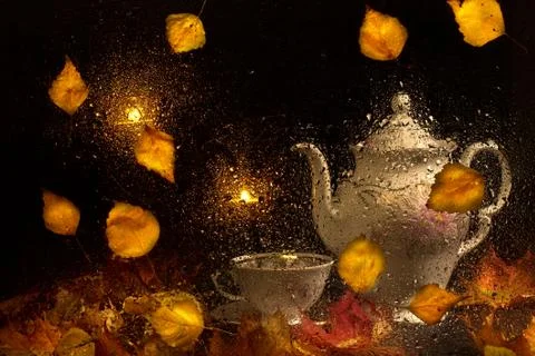 Tea still life Stock Photos