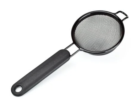 Tea strainer Foto stock