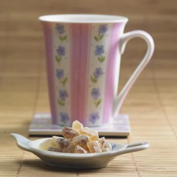 Tea with sugar Foto stock