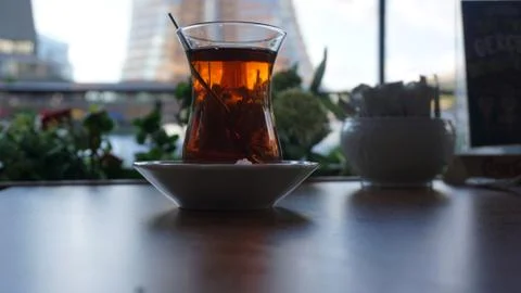 Tea on the table Stock Photos