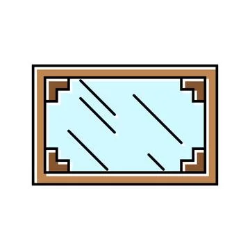 Tea table top view color icon vector illustration Stock Illustration