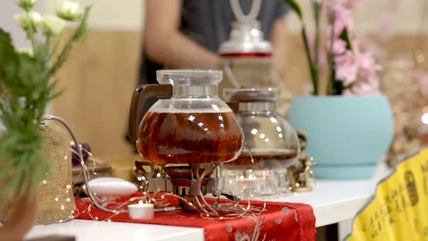 Tea at the tea ceremony Stock Footage 122519909