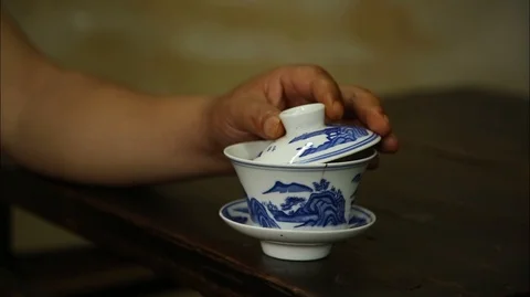 Tea Time China Stock Footage 107647183