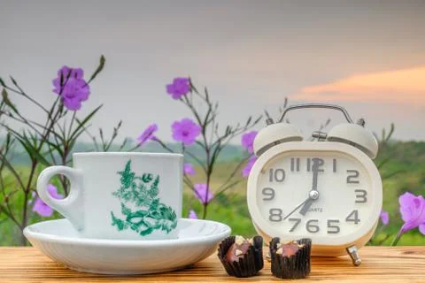 Tea Time Concept Stock Photos