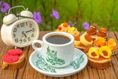 Tea Time Concept Stock Photos