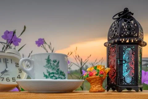 Tea Time Concept Stock Photos