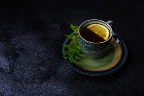 Tea time concept Stock Photos