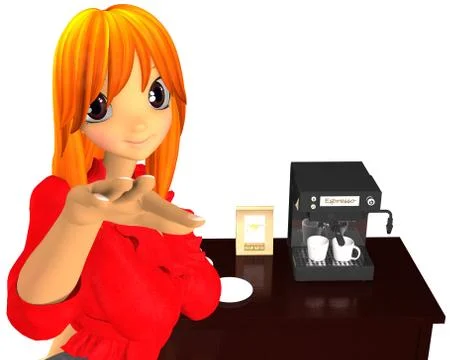 Tea time Stock Illustration