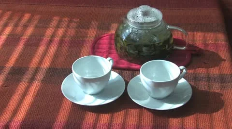 Tea for Two Stock-Footage 11519052