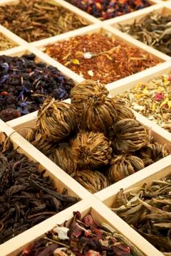 Tea variation. Foto stock