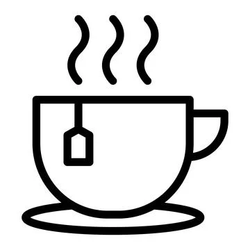 Tea Vector Icon Design Illustration Stock Illustration