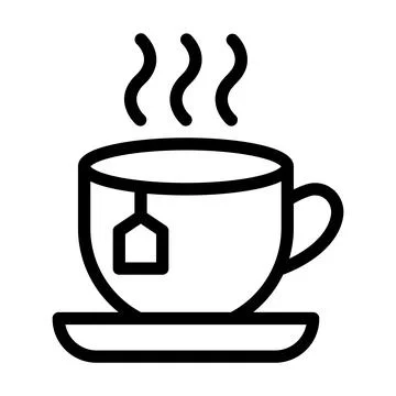 Tea Vector Icon Design Illustration Stock Illustration