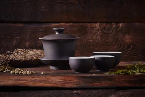 Tea ware Stock Photos