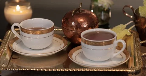 Tea wear Video stock 97487812