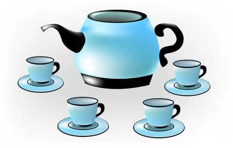 Tea wear Stock Illustration