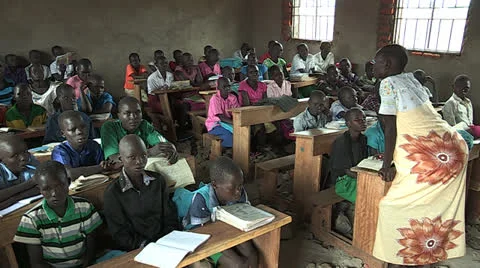 Teacher and Students Stock Footage 24151844