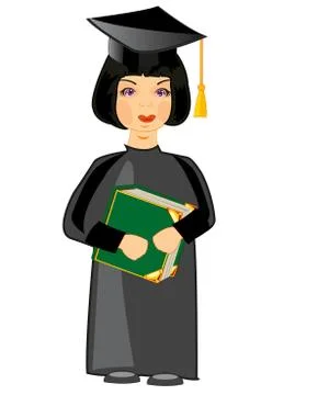 Teacher with book Stock Illustration