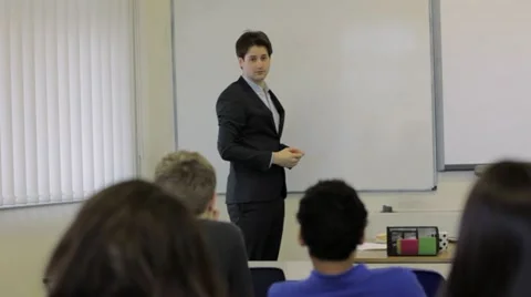 Teacher discipline Stock Footage 22666863