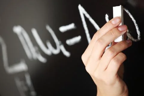 Teacher draw Stock Photos